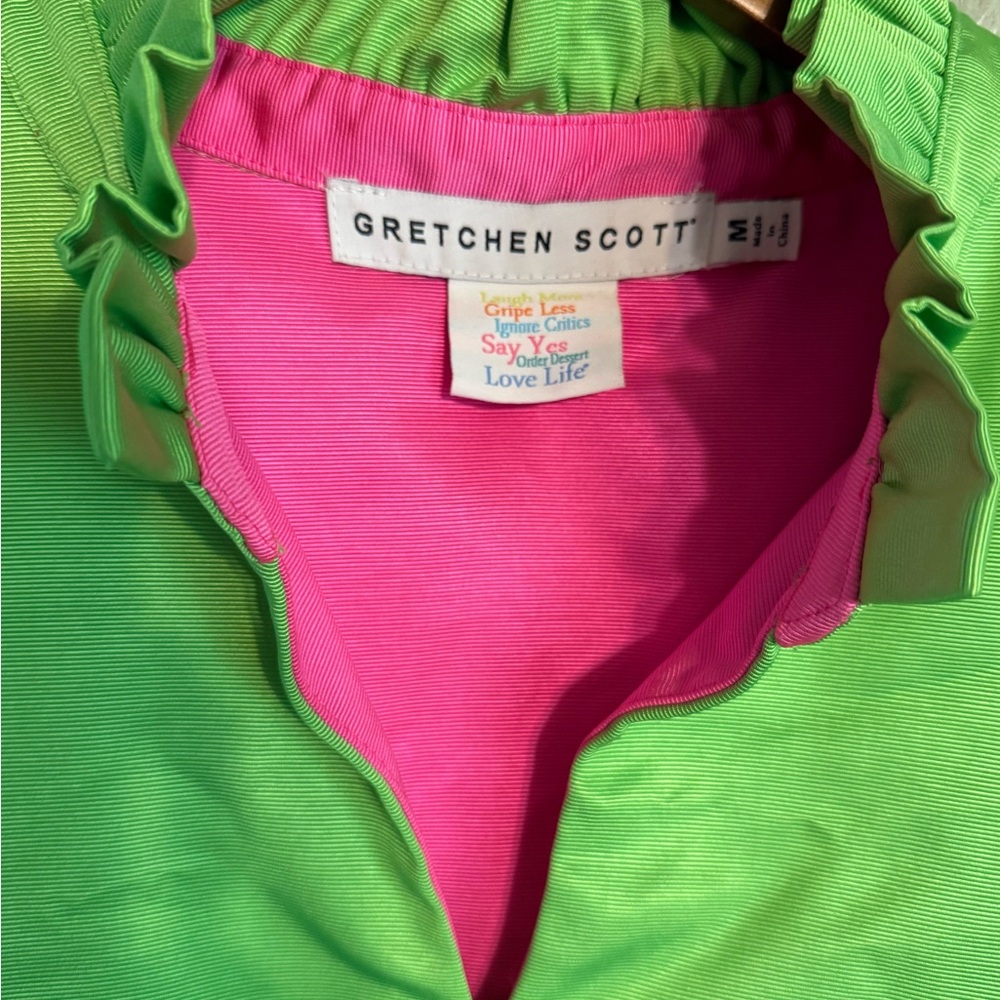 Gretchen Scott Teardrop Faille Dress - Picture 3 of 4